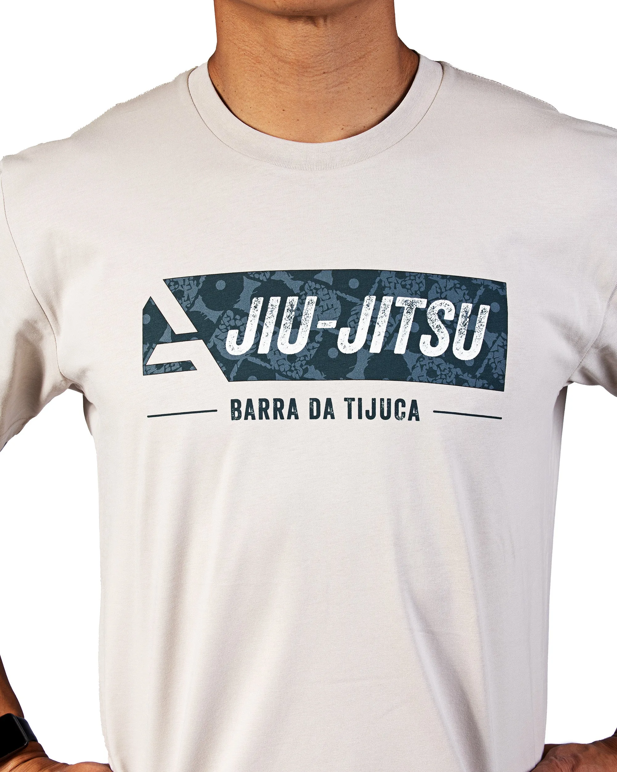 Barra da Tijuca Mens Tee - Natural