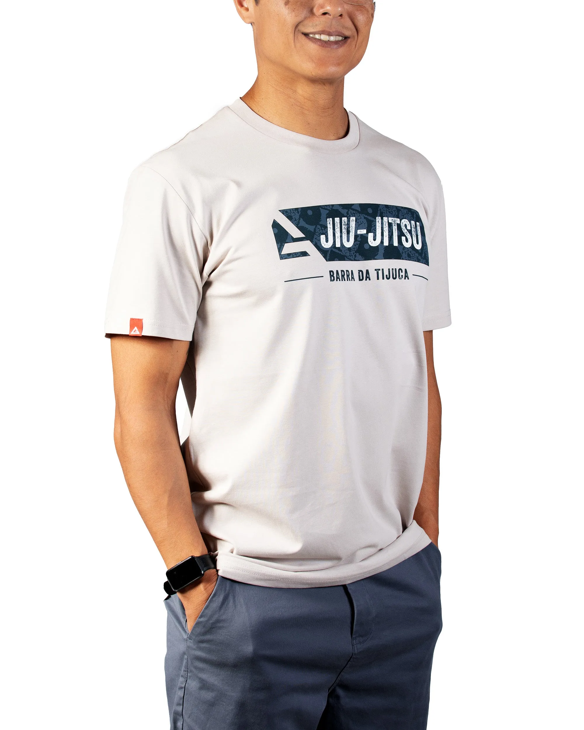 Barra da Tijuca Mens Tee - Natural