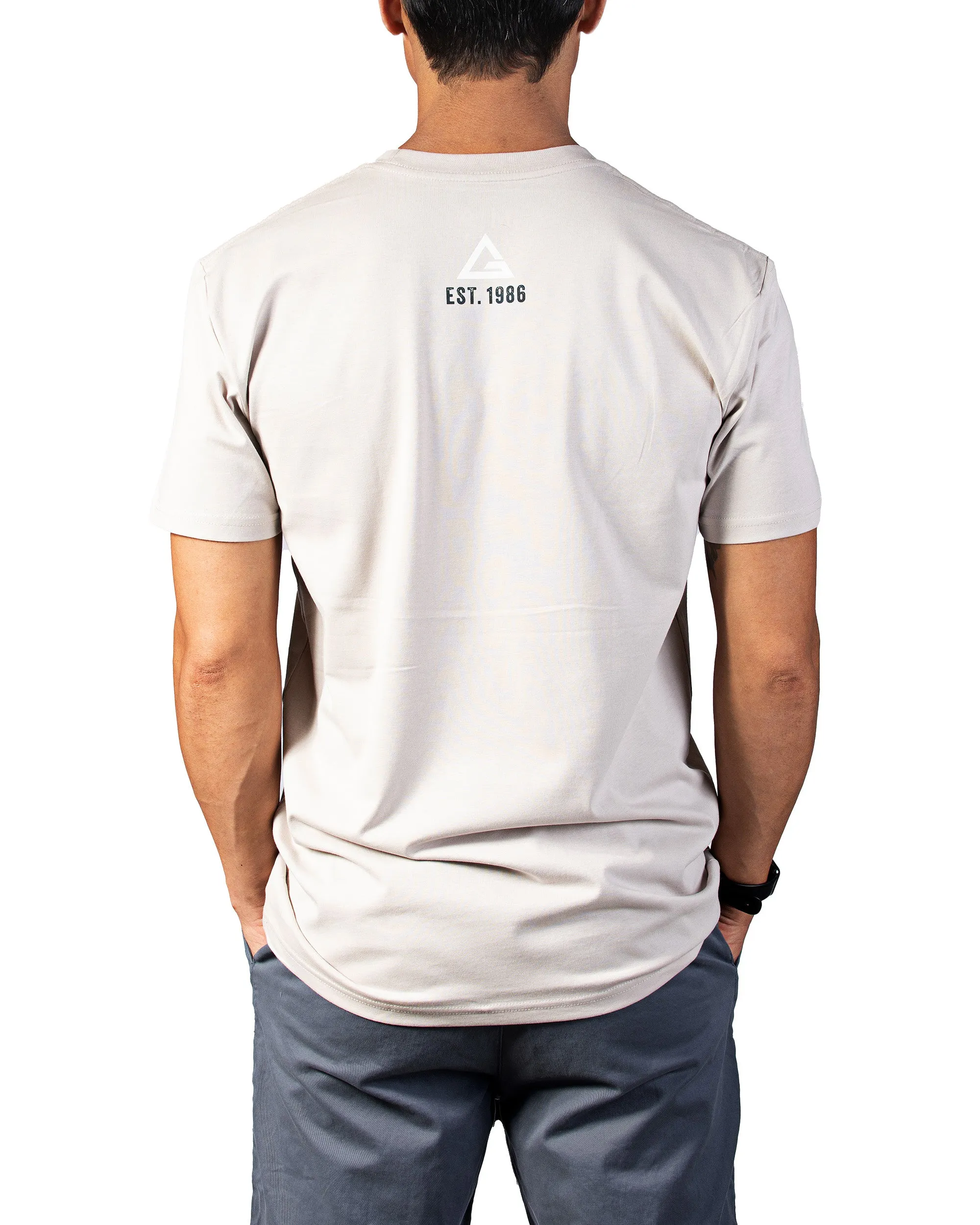 Barra da Tijuca Mens Tee - Natural
