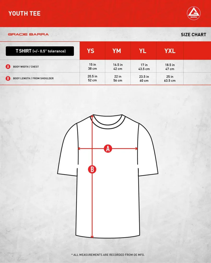Barra da Tijuca Youth Tee - Grey