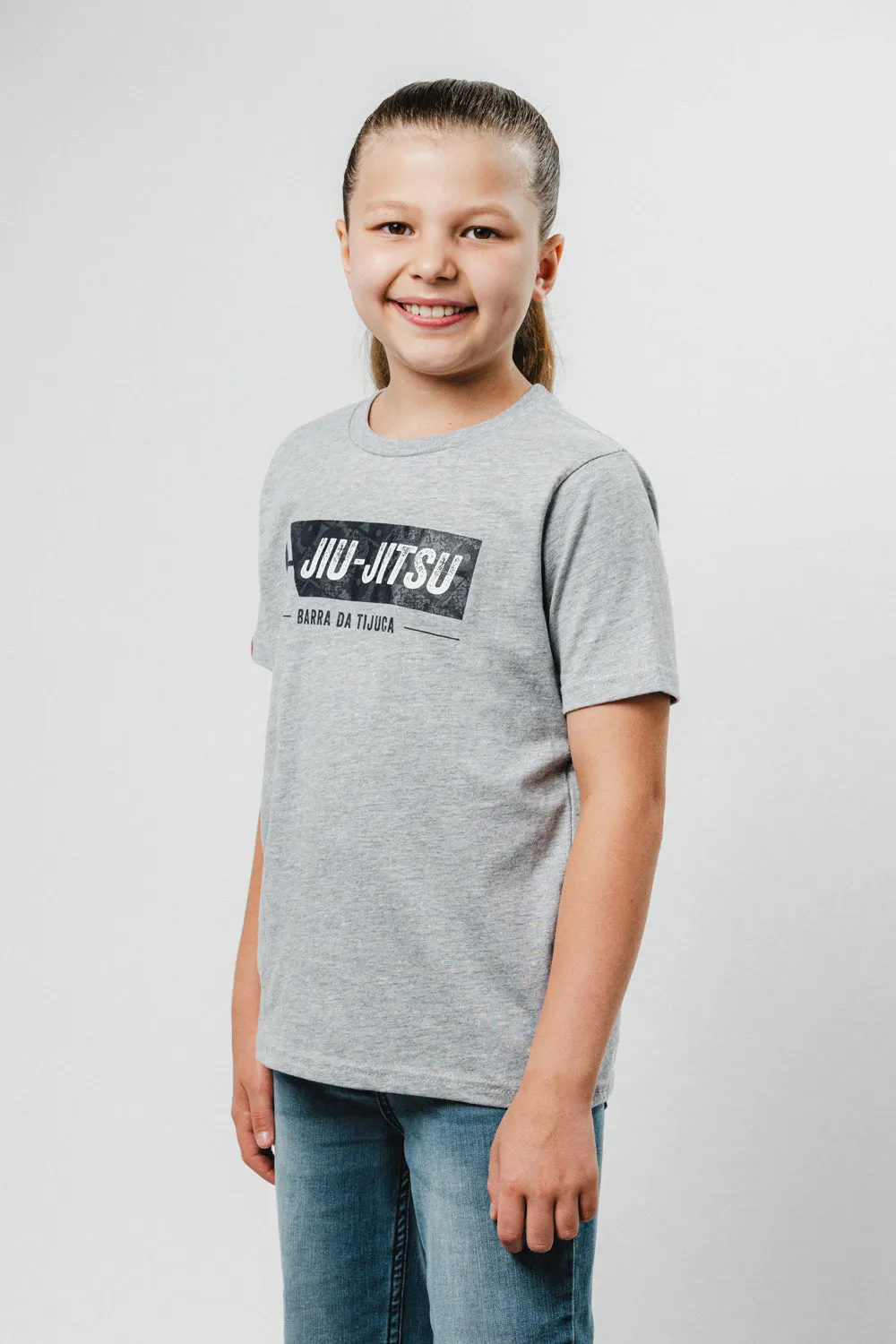 Barra da Tijuca Youth Tee - Grey
