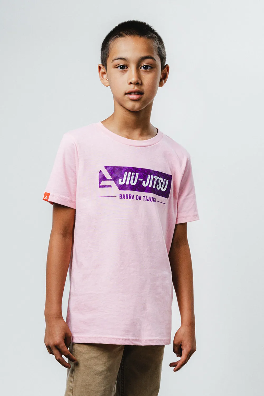 Barra da Tijuca Youth Tee - Light Pink