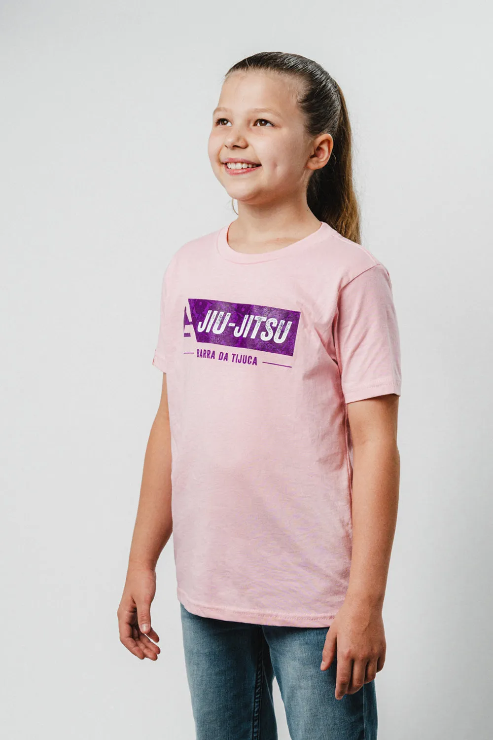 Barra da Tijuca Youth Tee - Light Pink