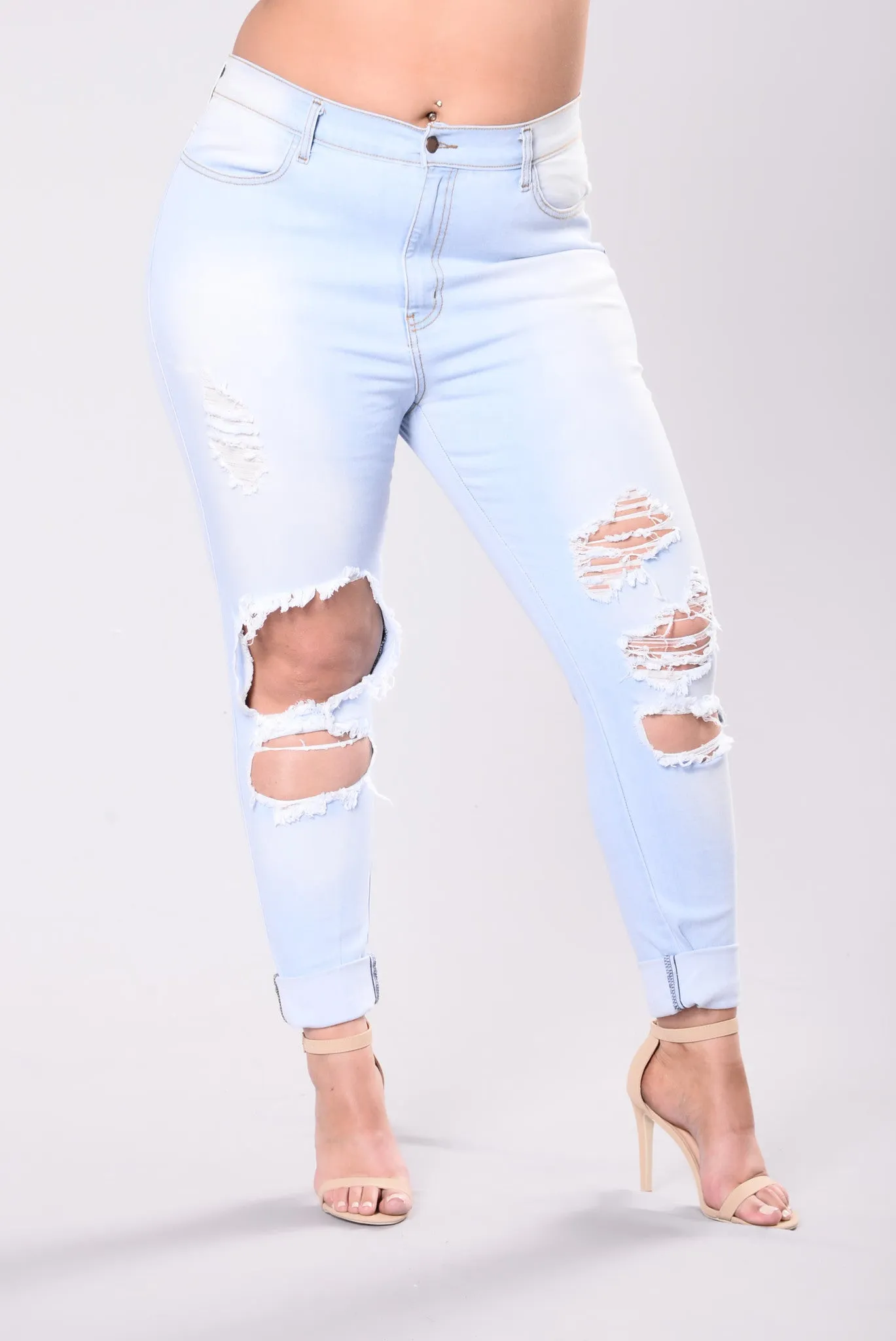 Beach Bum Jeans - Light Blue