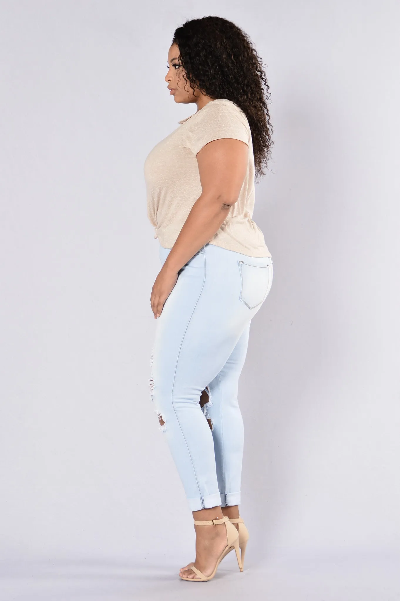 Beach Bum Jeans - Light Blue