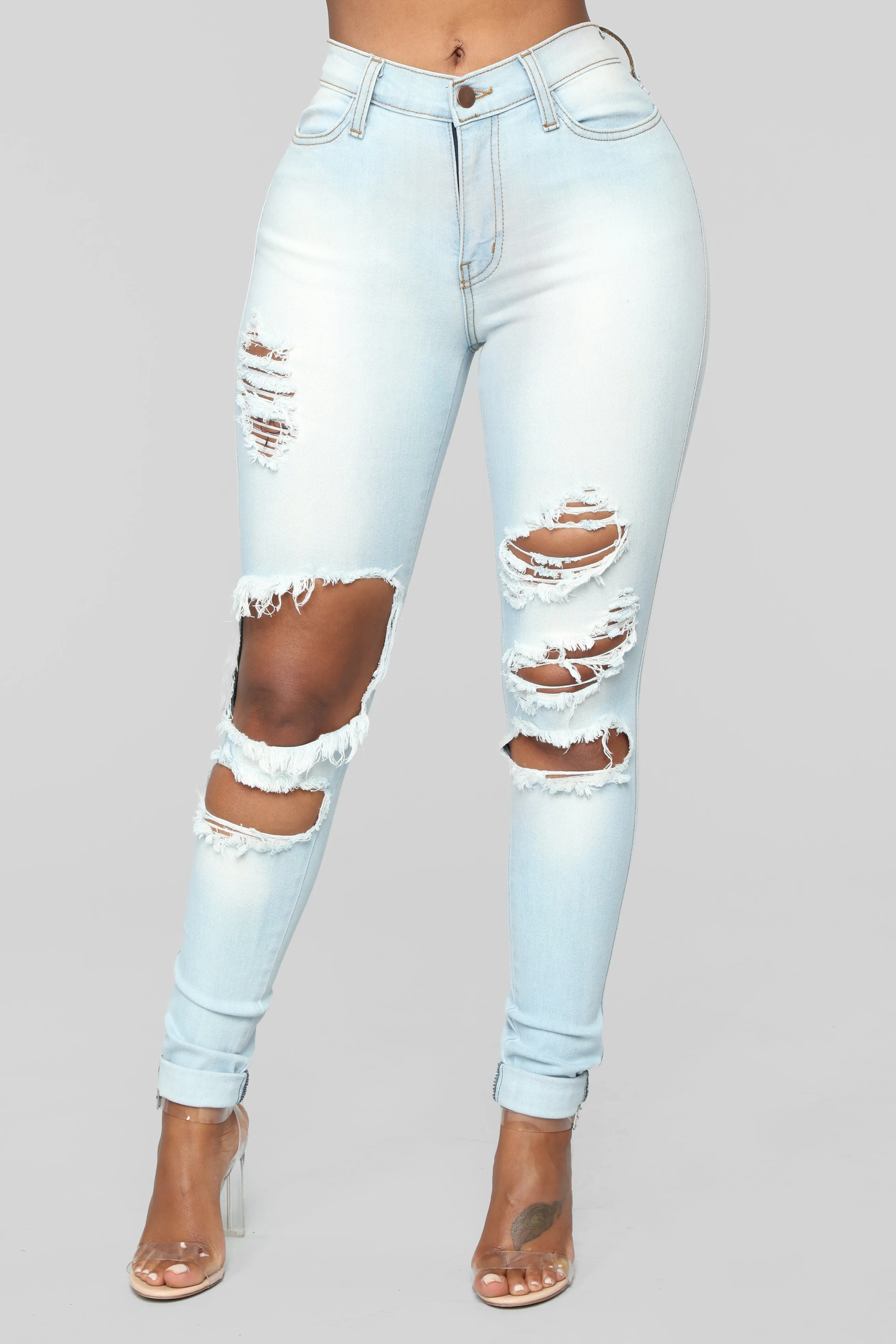Beach Bum Jeans - Light Blue