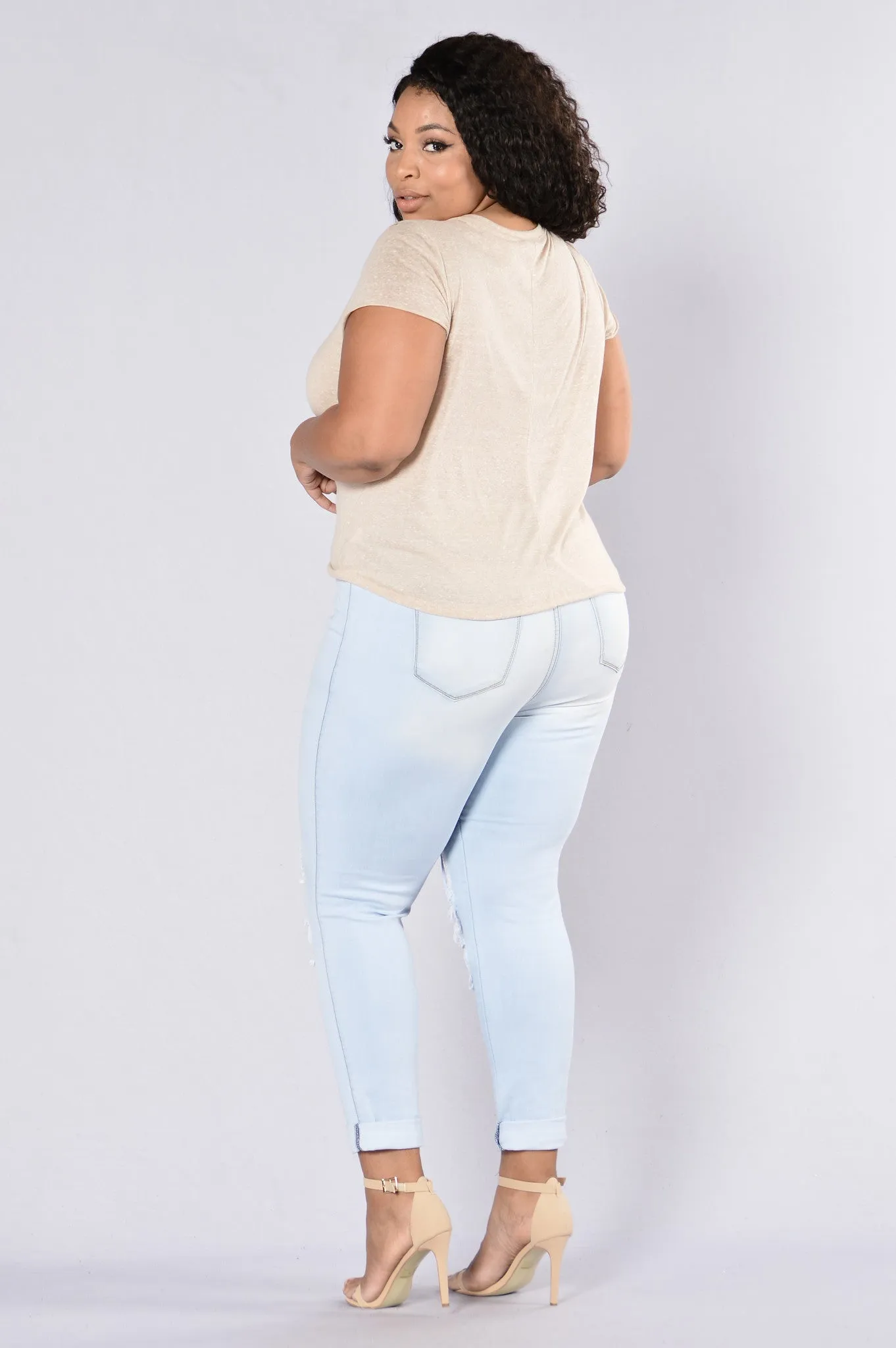 Beach Bum Jeans - Light Blue