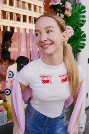 Berry Cherry Graphic Baby Tee