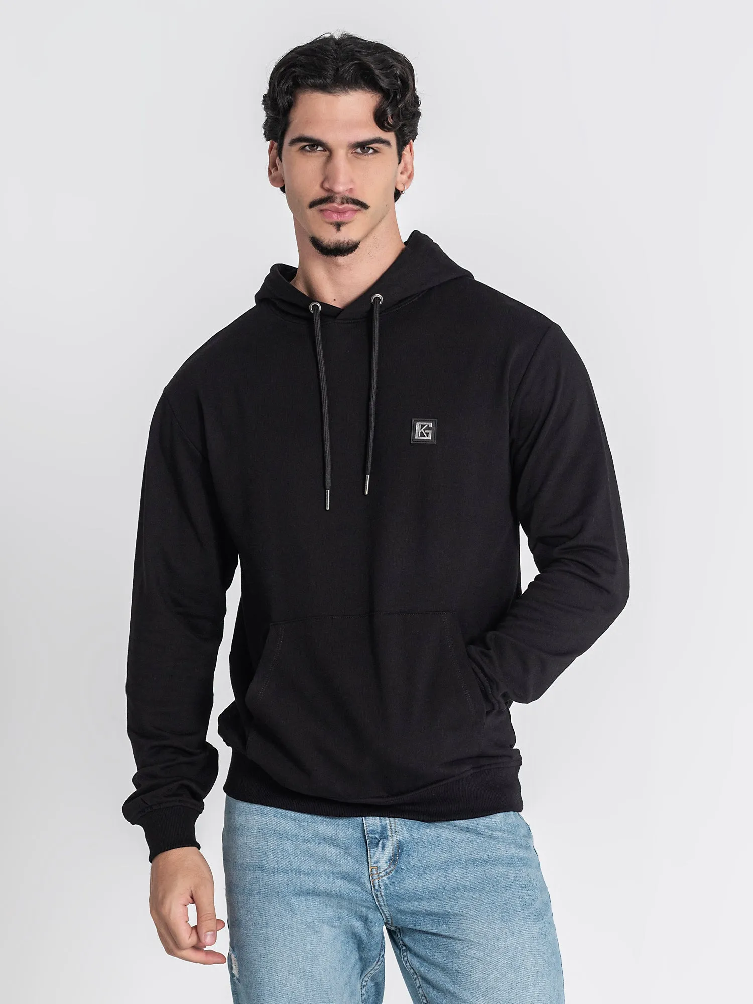 Black Melting Bear Hoodie