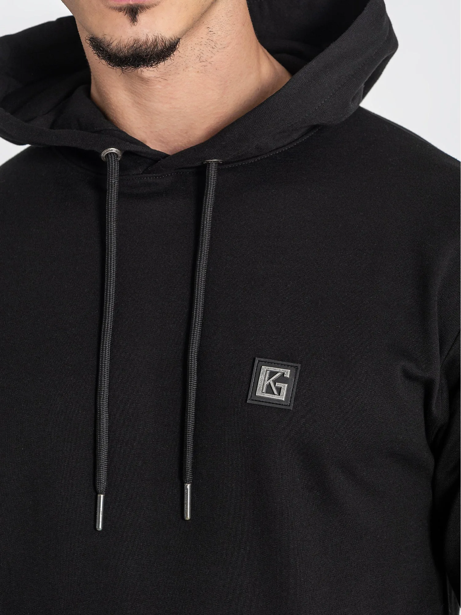 Black Melting Bear Hoodie