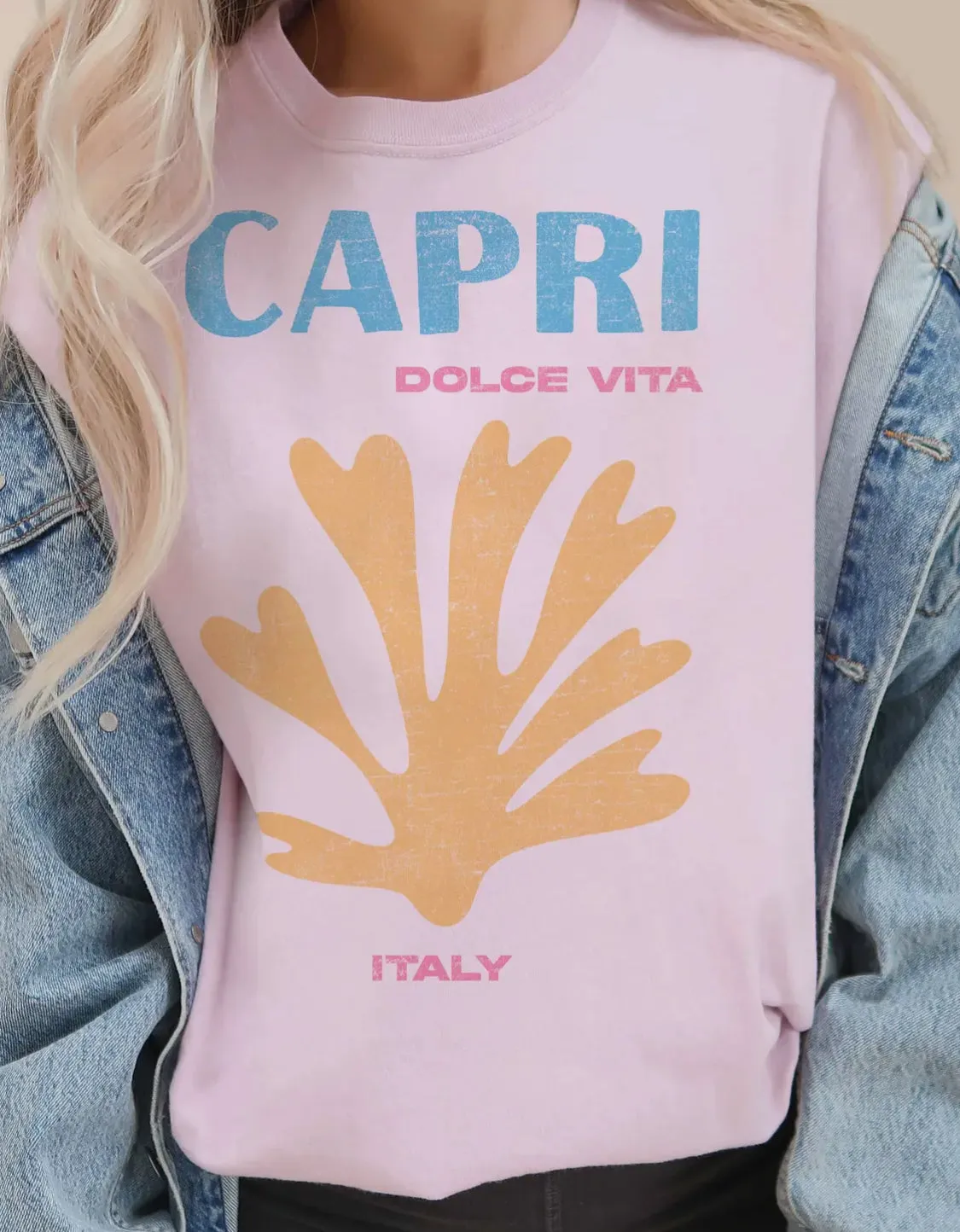 Capri Oversized Tee