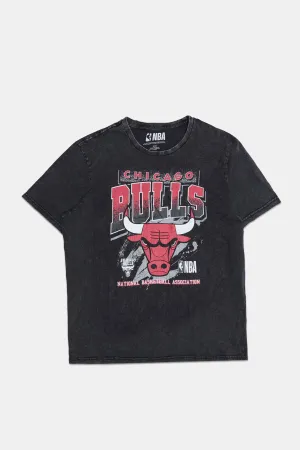 Chicago Bulls Washed Graphic Tee