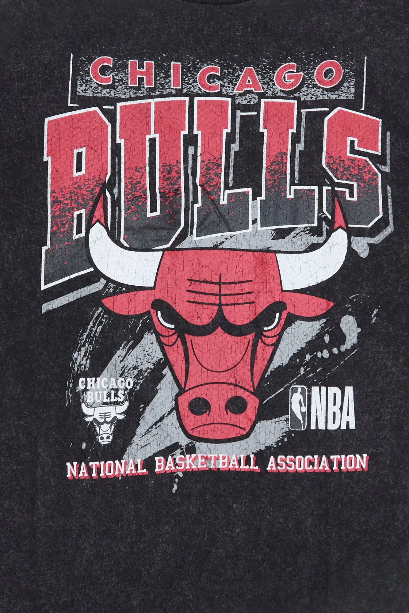 Chicago Bulls Washed Graphic Tee
