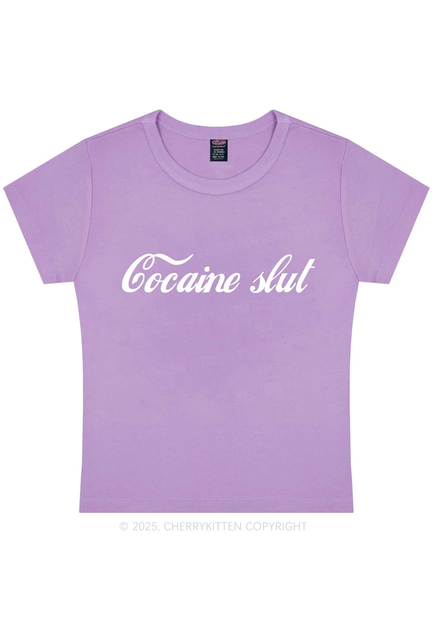 Cola Slxt Y2K Baby Tee Cherrykitten