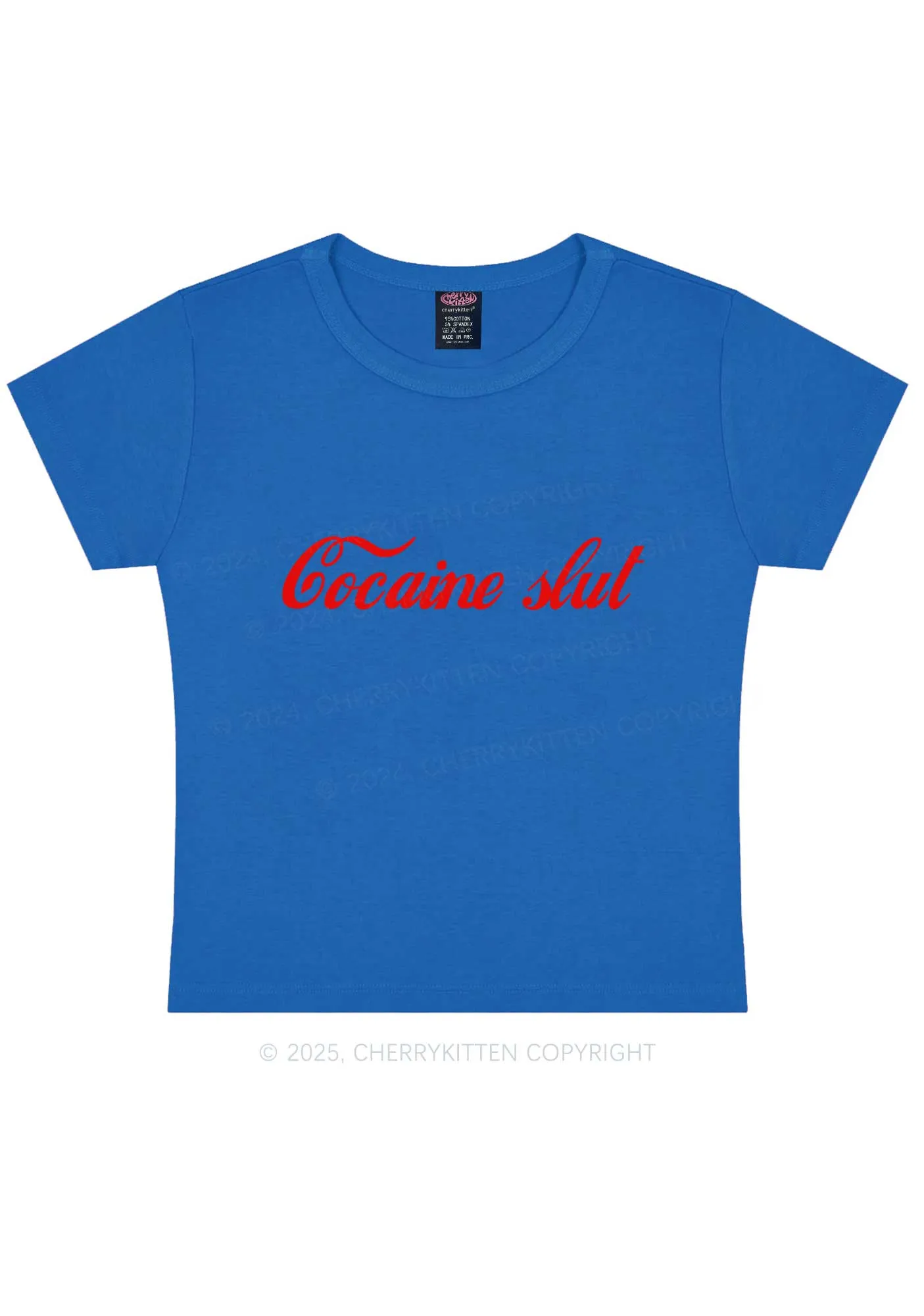 Cola Slxt Y2K Baby Tee Cherrykitten