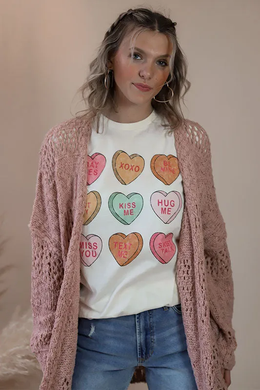 Conversation Heart Tee