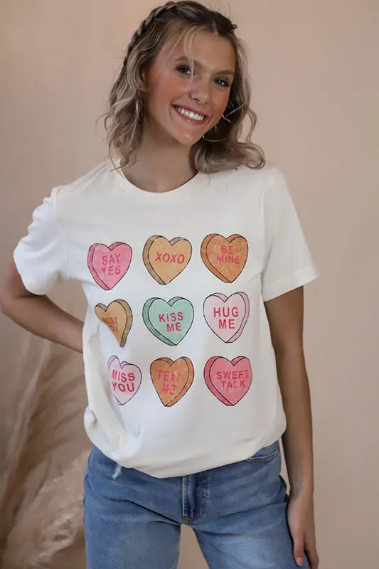 Conversation Heart Tee