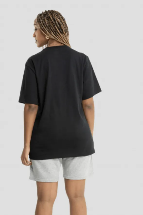 CONVERSE ALL STAR PRINT UNISEX TEE - BLACK