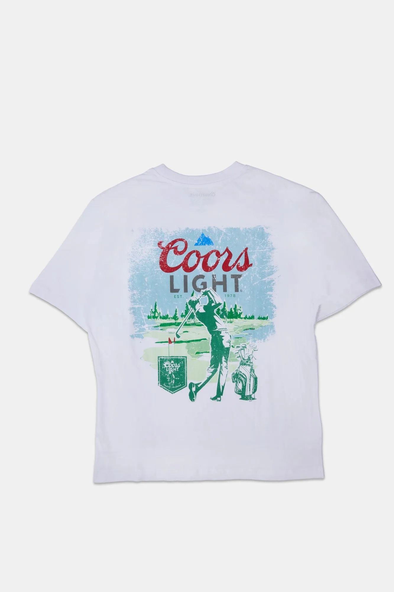Coors Golf Graphic Oversized Tee