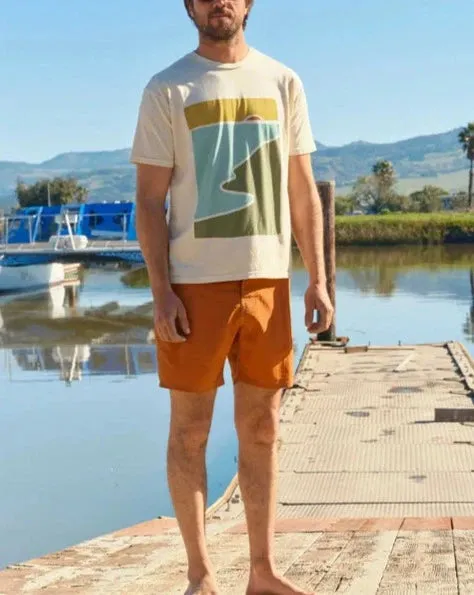Earth Exercise Tee in Super Natural