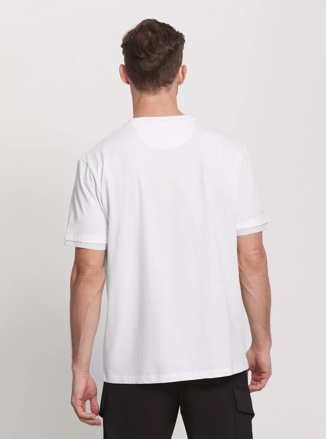 Eco White Zubin Active T-Shirt
