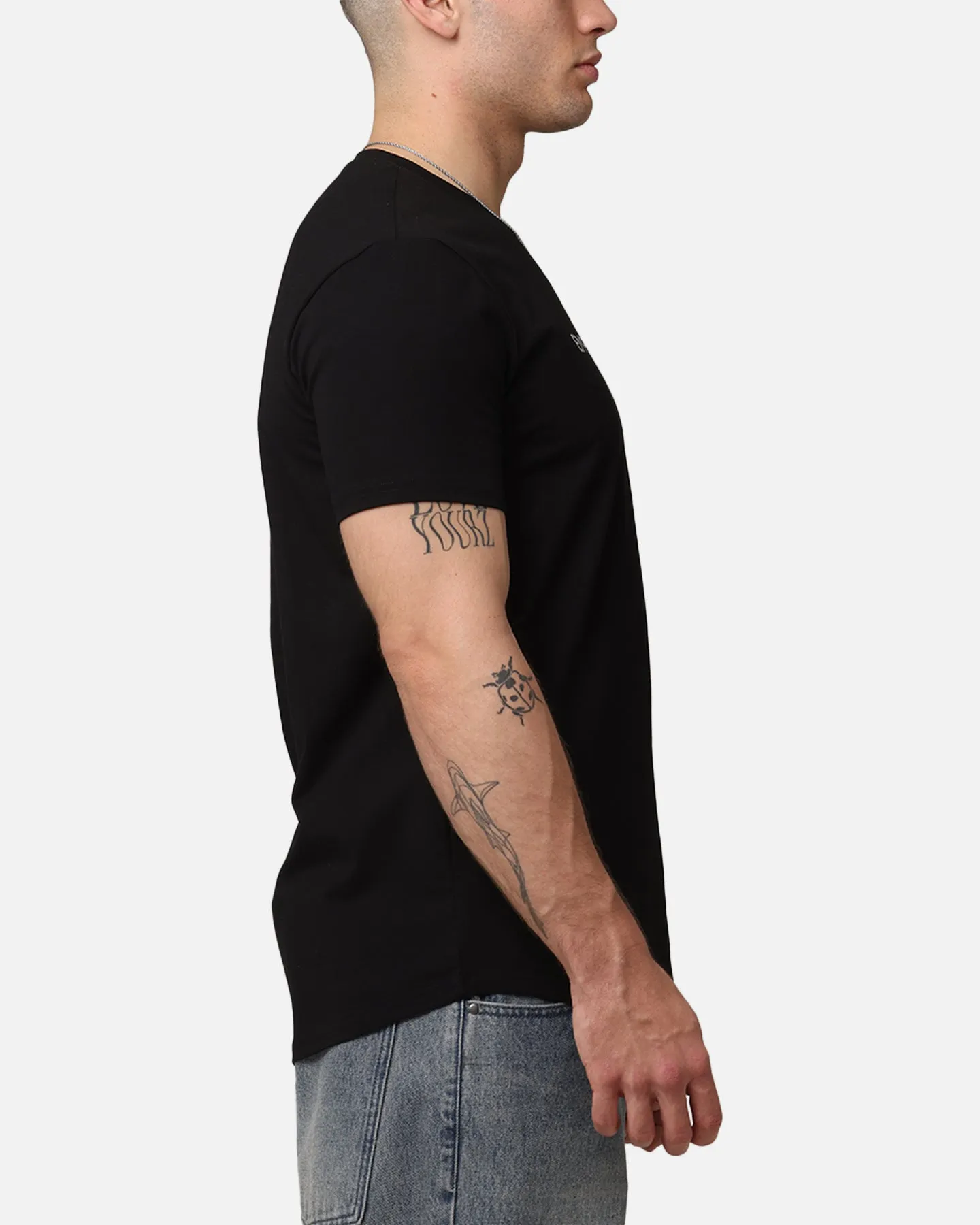 Emperor Apparel Scallop Sport T-Shirt Black