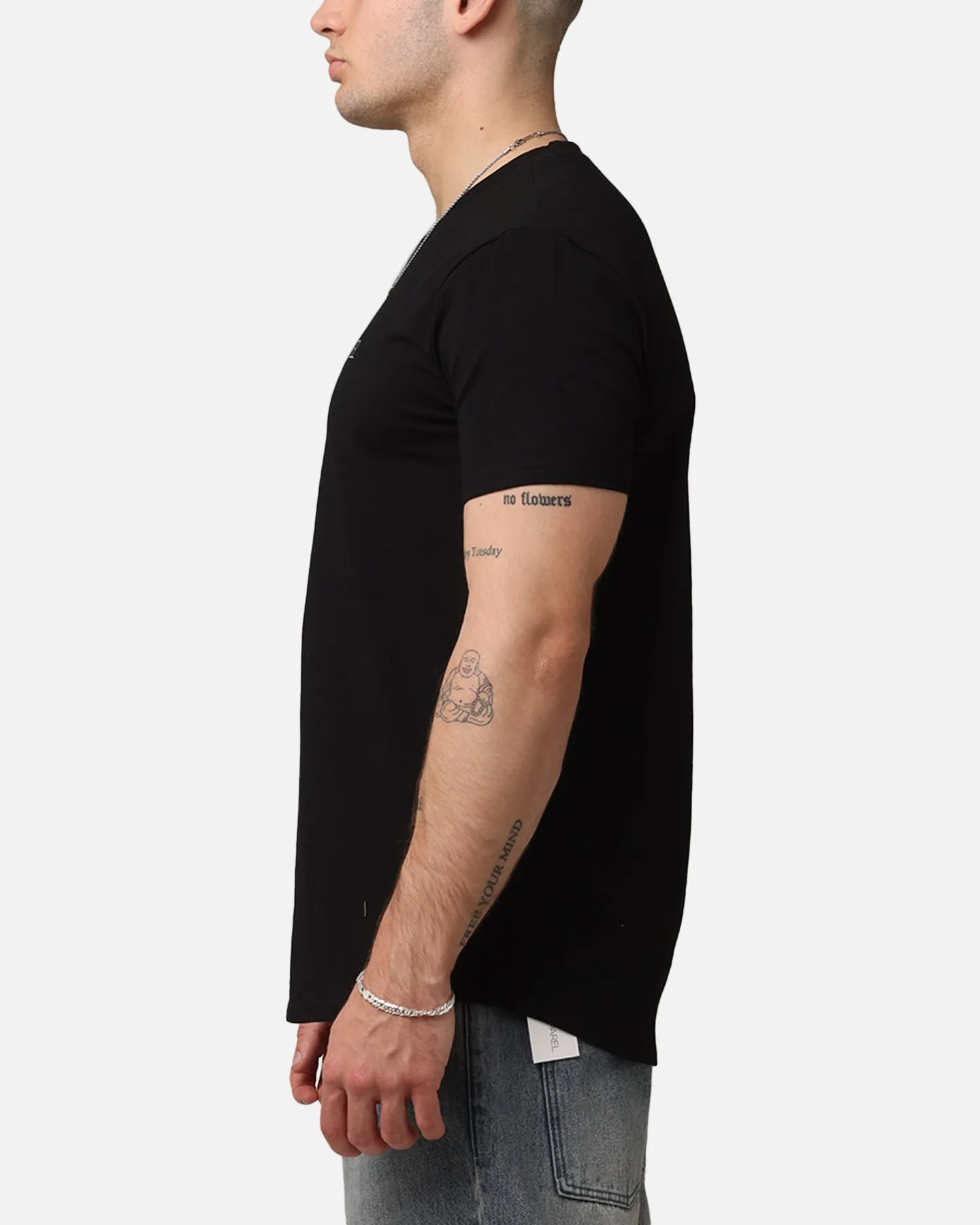 Emperor Apparel Scallop Sport T-Shirt Black