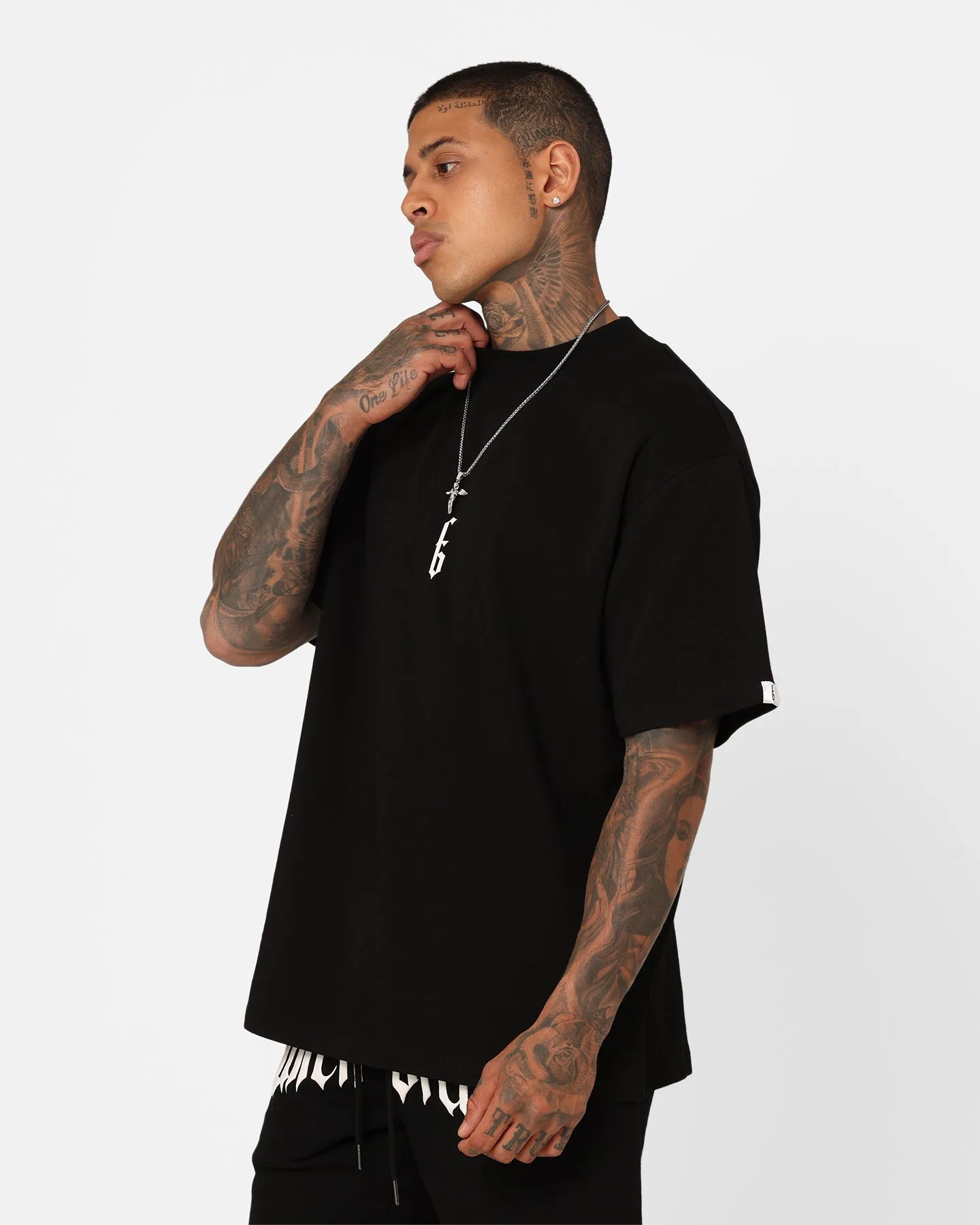 Fallen Breed Monogram T-Shirt Black/White