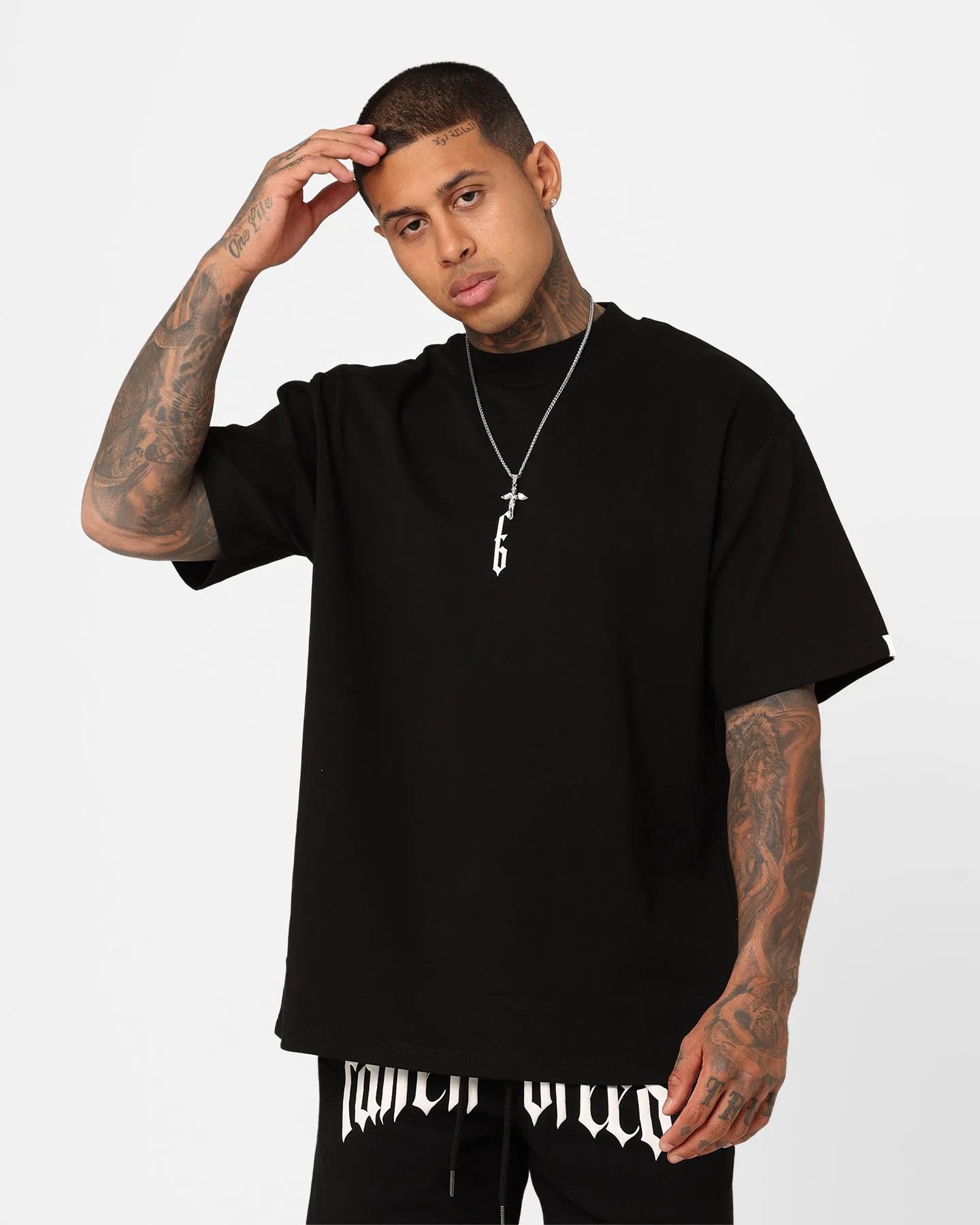 Fallen Breed Monogram T-Shirt Black/White