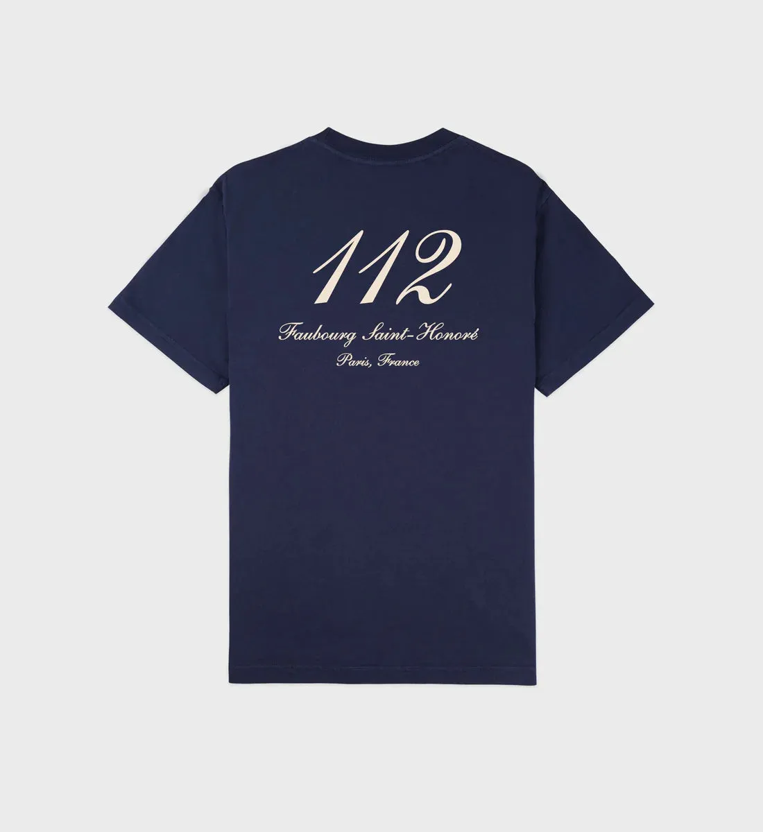 Faubourg T Shirt  - Navy Cream