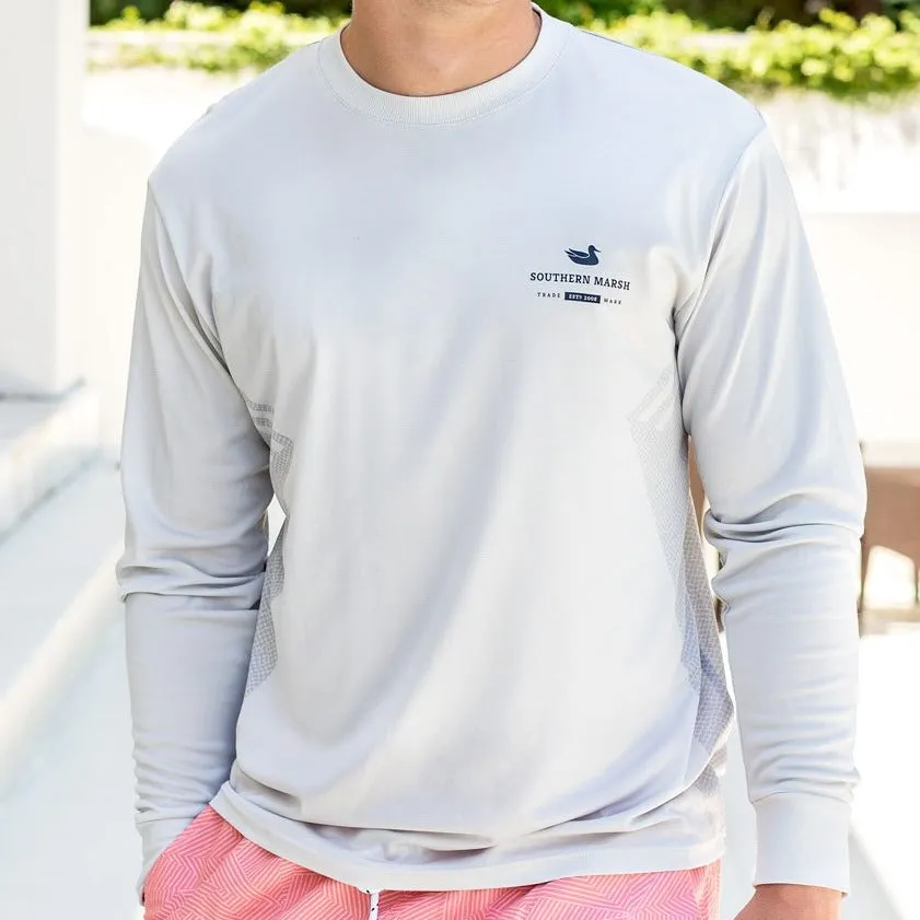 FieldTec Performance Tee -  Gulf Stream