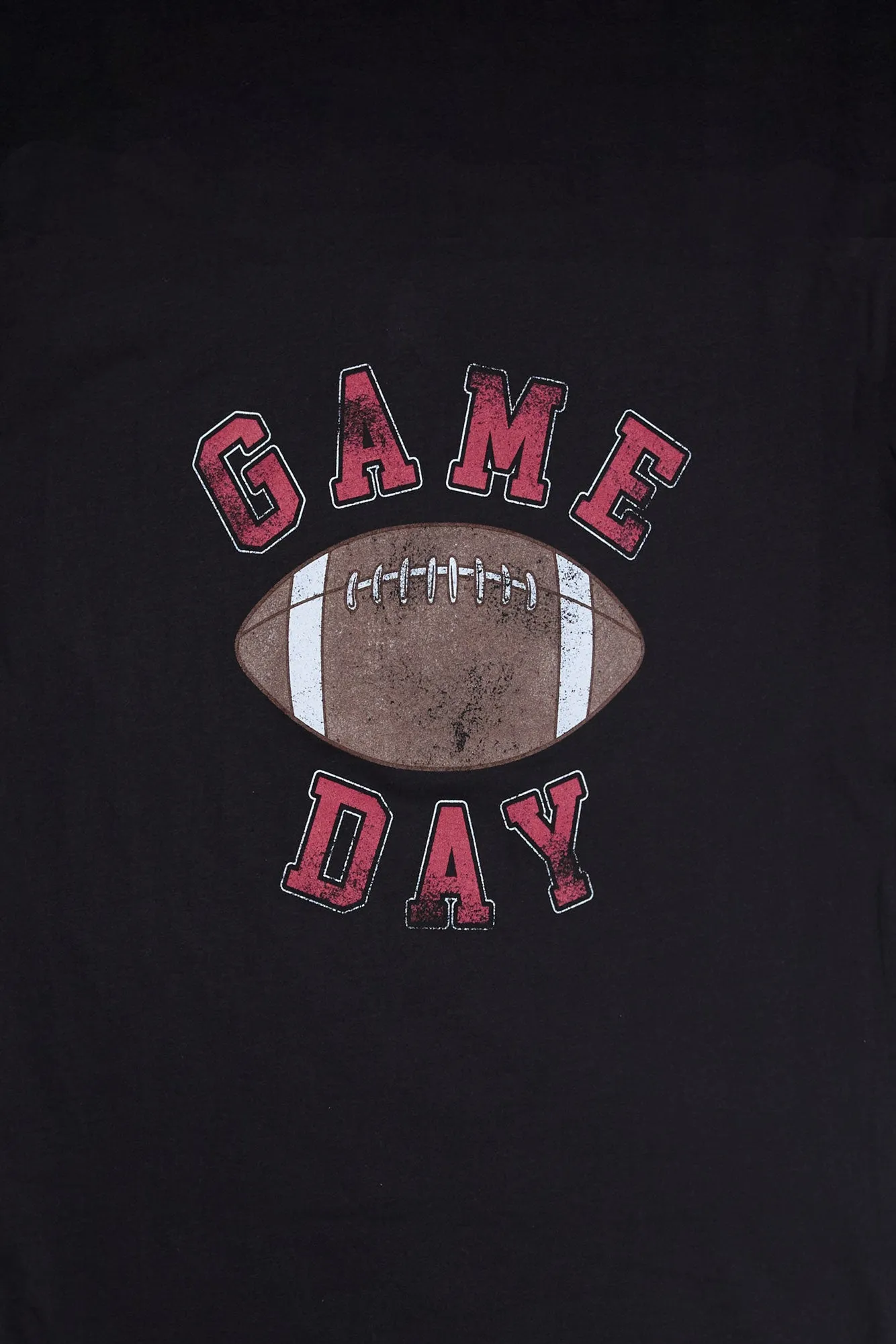 Football Game Day Graphic Boyfriend Tee