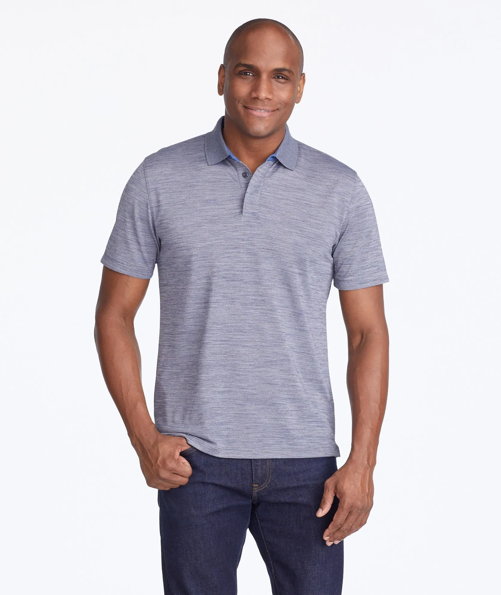 Heathered Traveler Polo