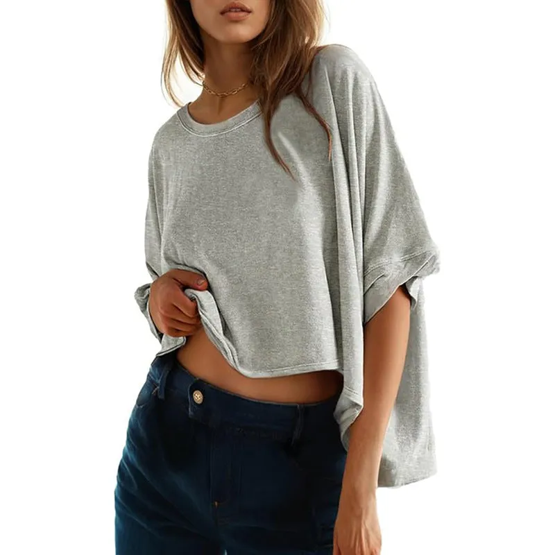 JOLI  Classic Oversized Loose-Fit Tee