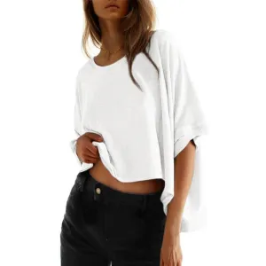 JOLI  Classic Oversized Loose-Fit Tee