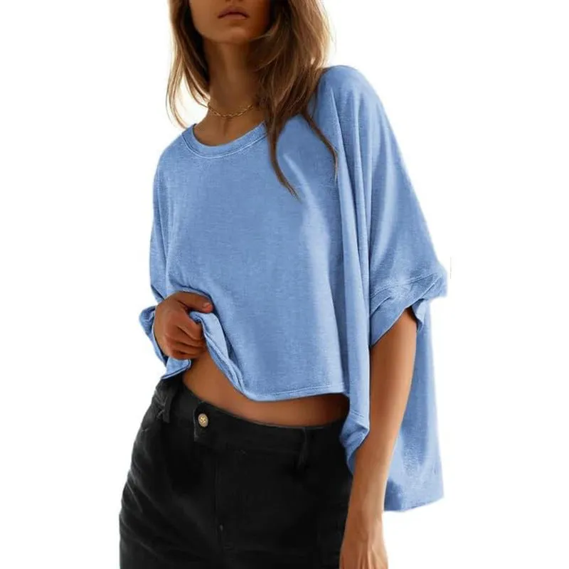 JOLI  Classic Oversized Loose-Fit Tee
