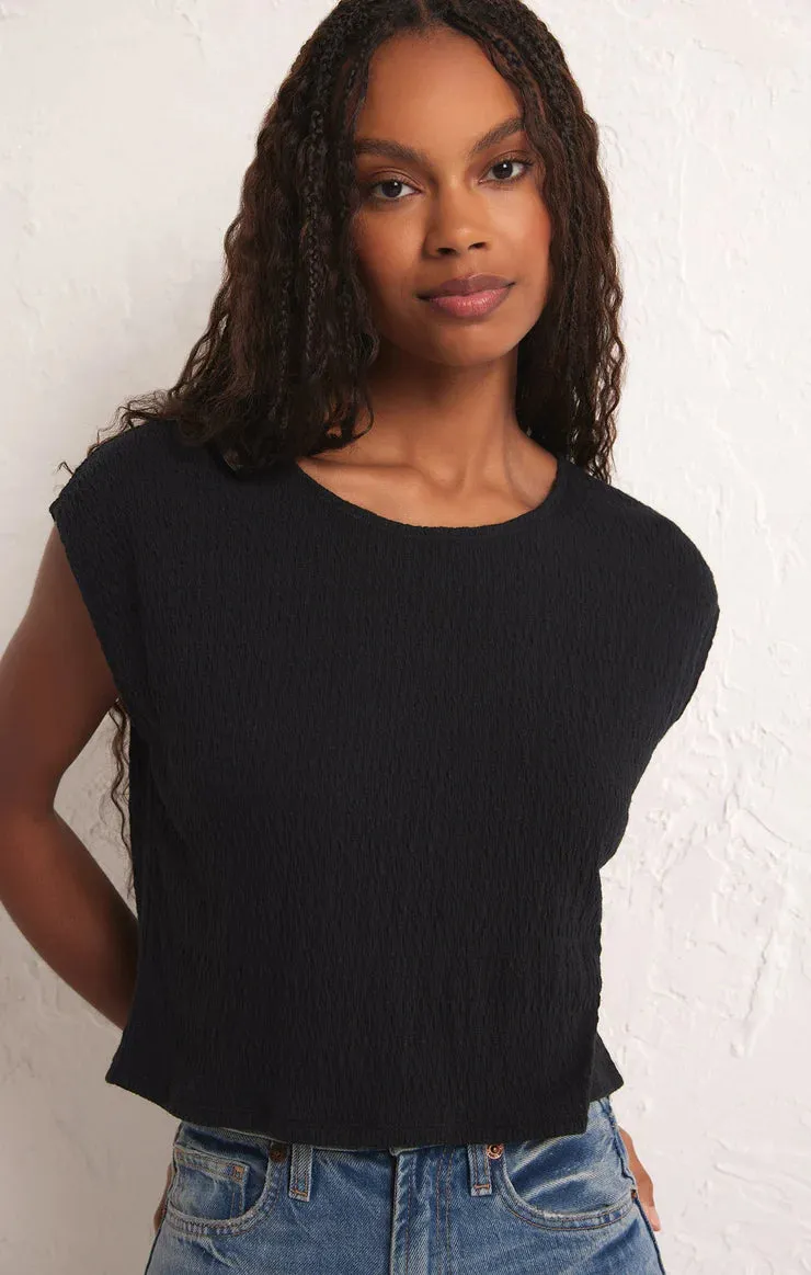 Karley Pucker Crop Top