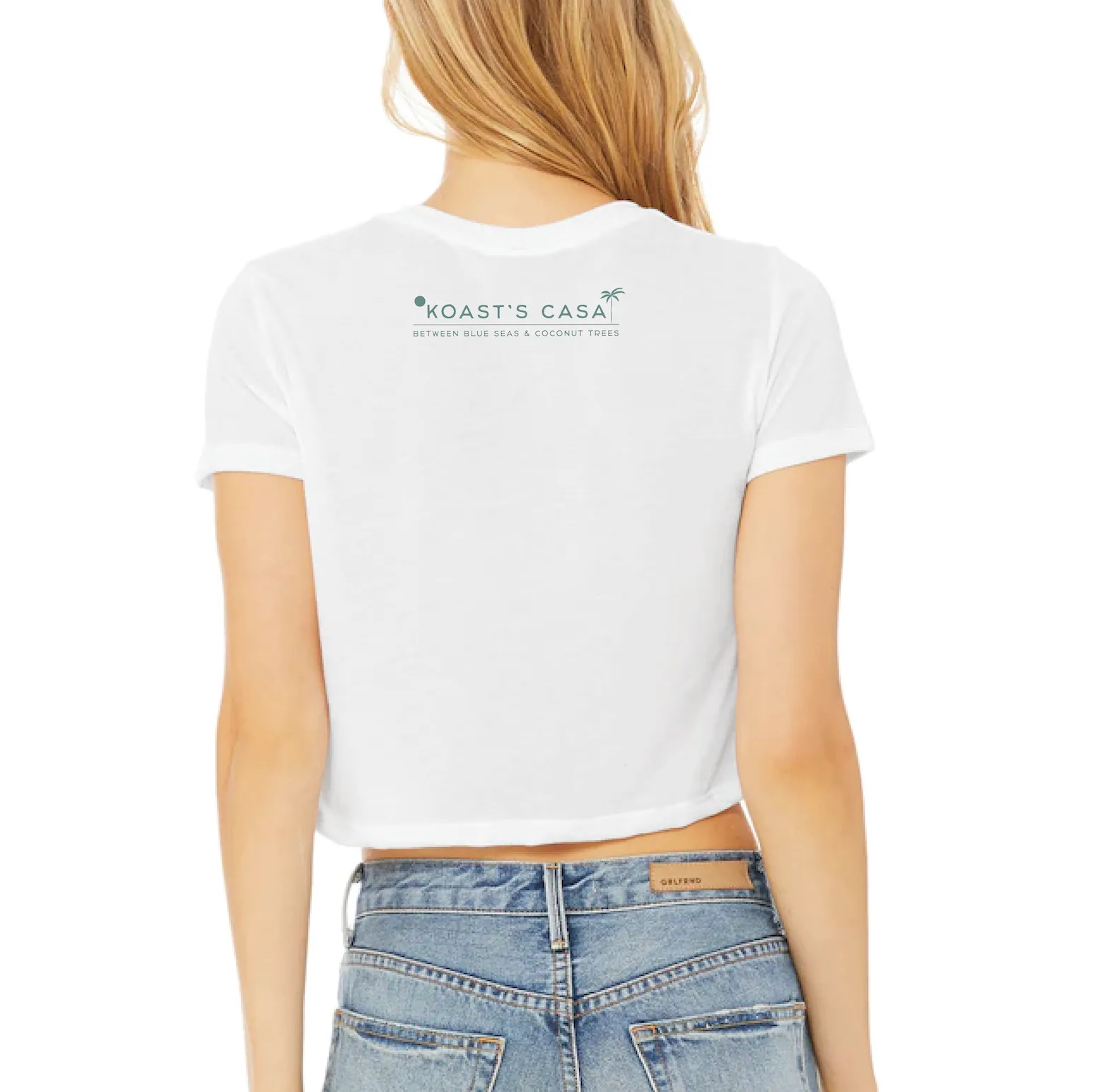 KOAST'S CASA COSTA FLOWERS CROP TOP