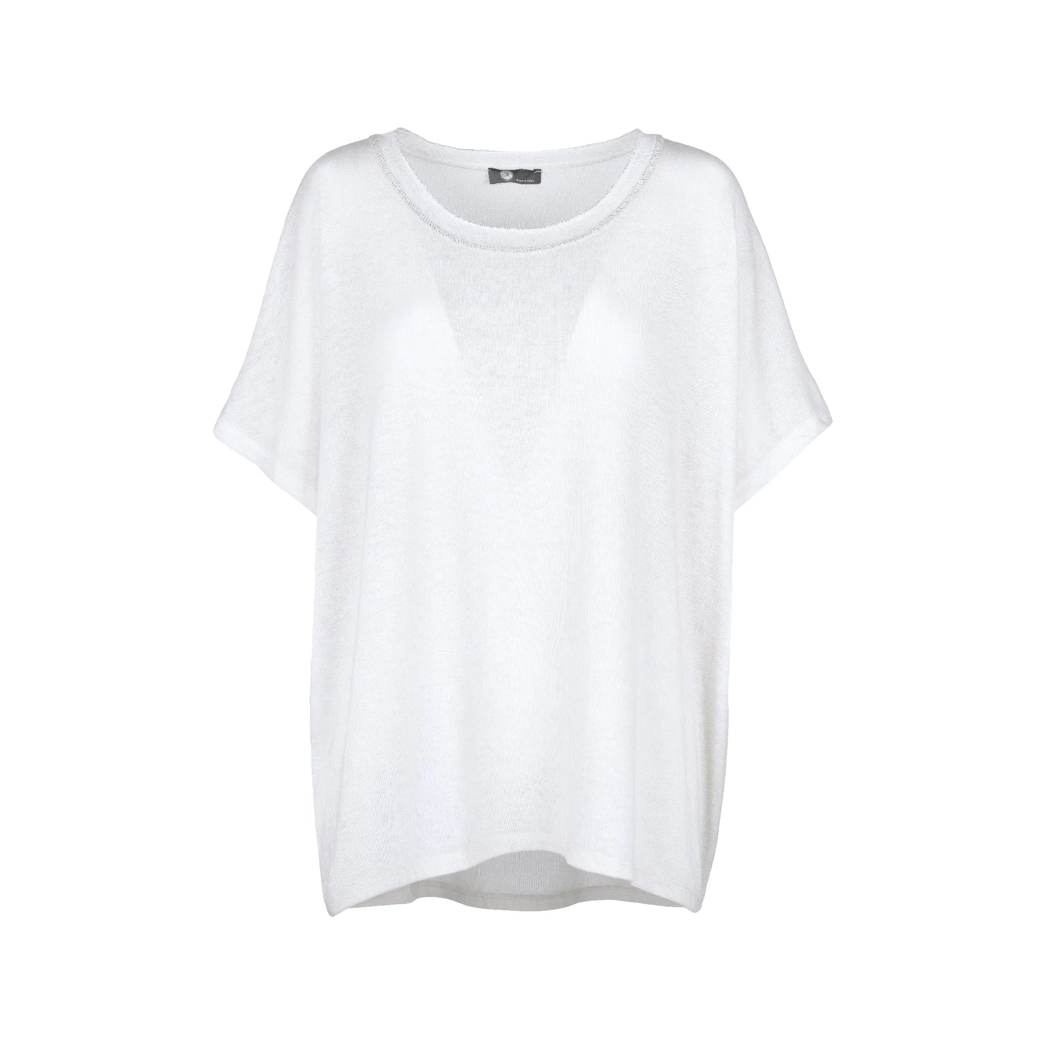 M Made in Italy  Women's Knitted Short Sleeve Top