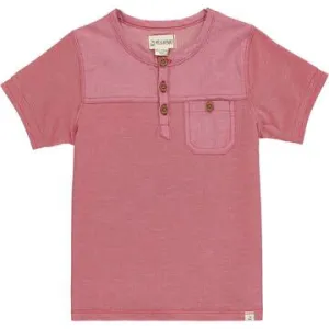 Me & Henry Boardwalk Pique Henley | Red