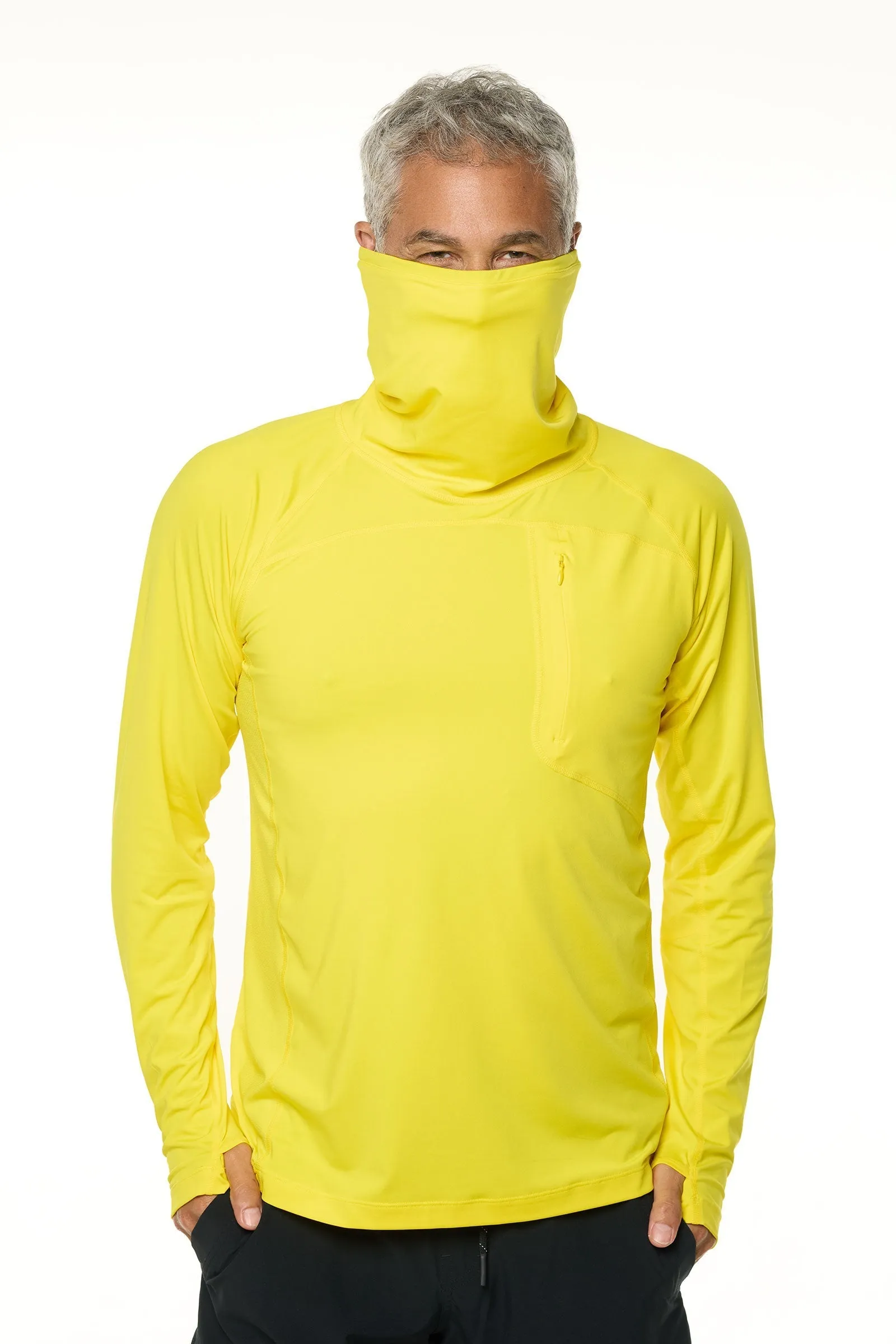 Men's Andros Fishing Tee  |  Bold Yellow
