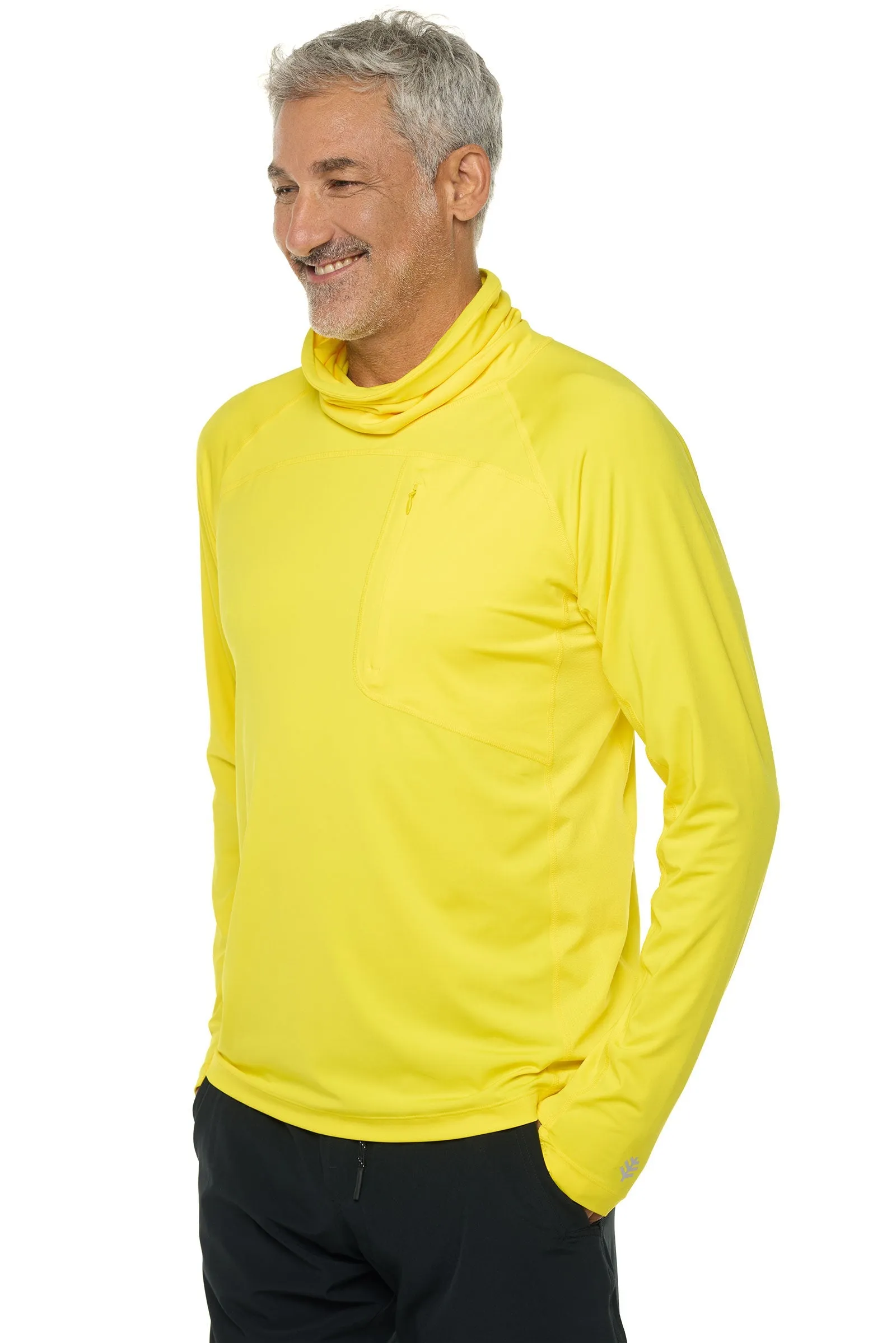 Men's Andros Fishing Tee  |  Bold Yellow