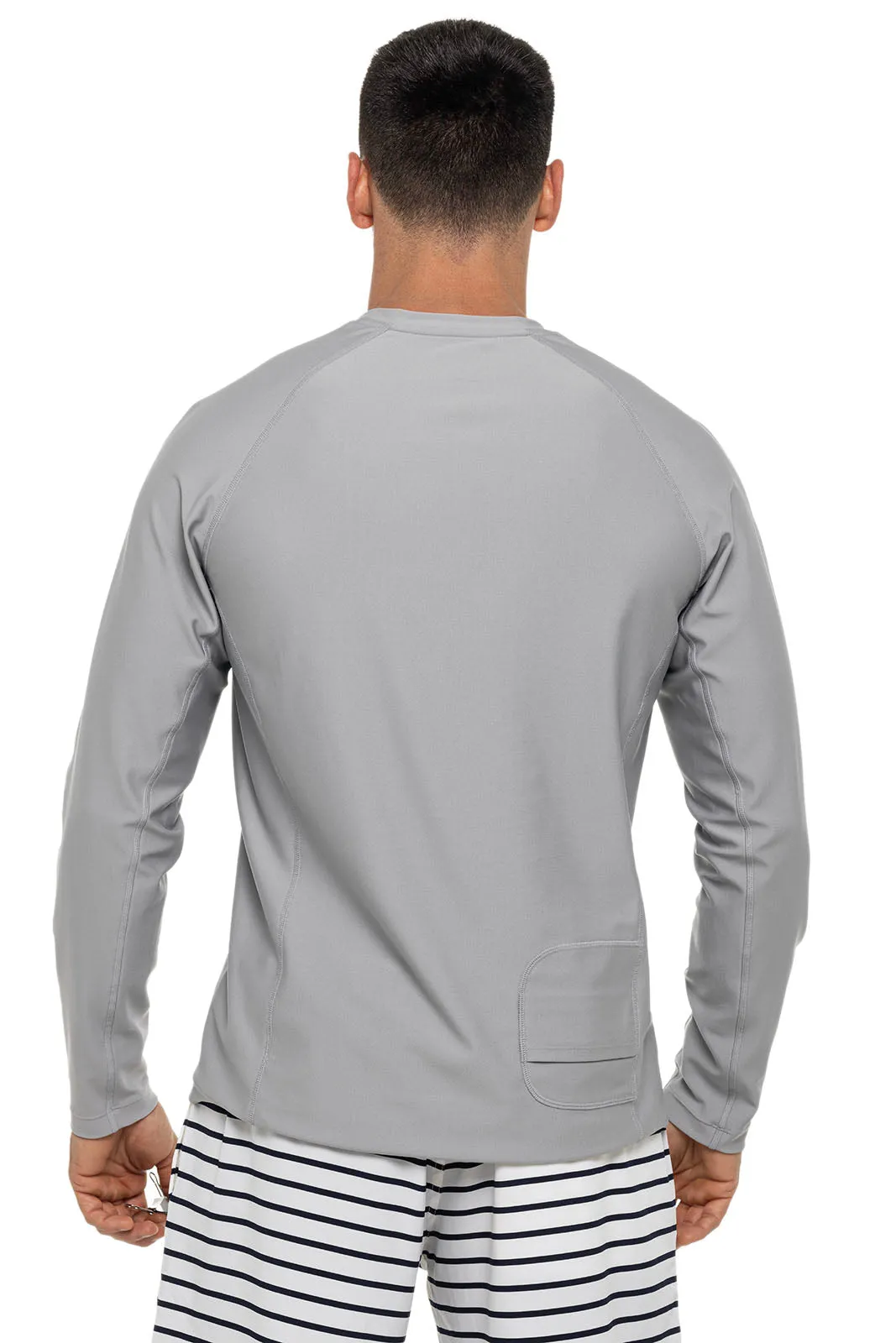 Men's Hightide Long Sleeve Swim Shirt | Slate