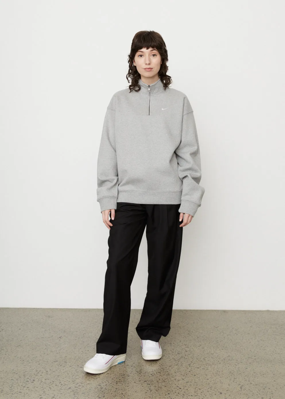 NRG Solo Swoosh Quarter Zip Sweatshirt