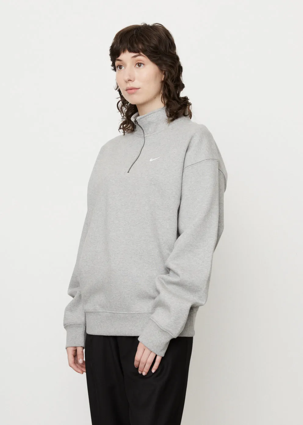 NRG Solo Swoosh Quarter Zip Sweatshirt