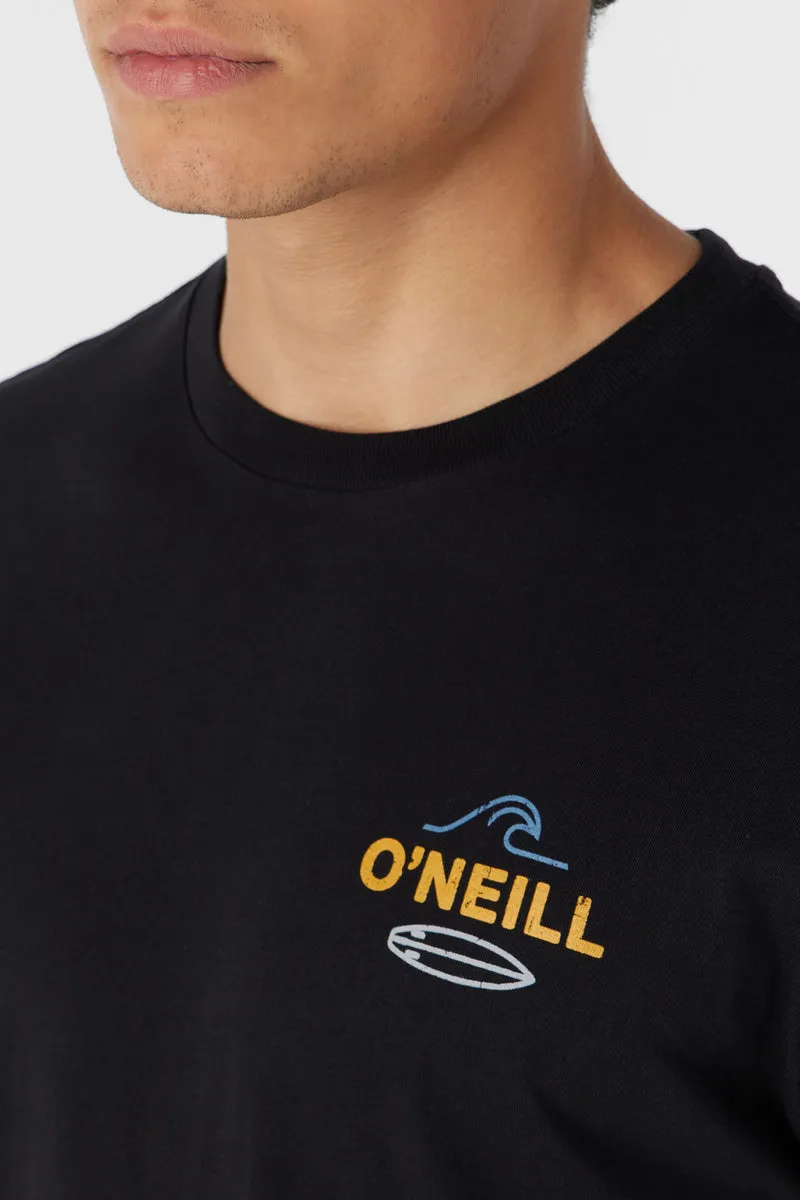 O'Neill Rip Tide Tee-Black