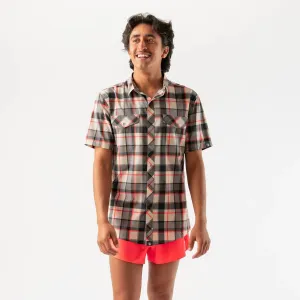 rabbit High Country Short Sleeve Shirt | December Sky Plaid | Mens
