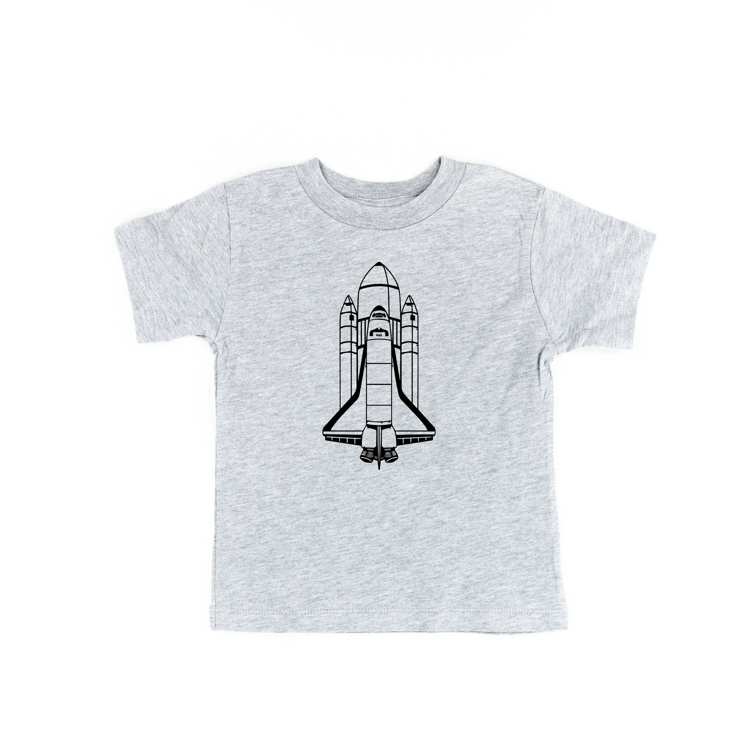 ROCKET SHIP - Minimalist Design - Short Sleeve Child Shirt