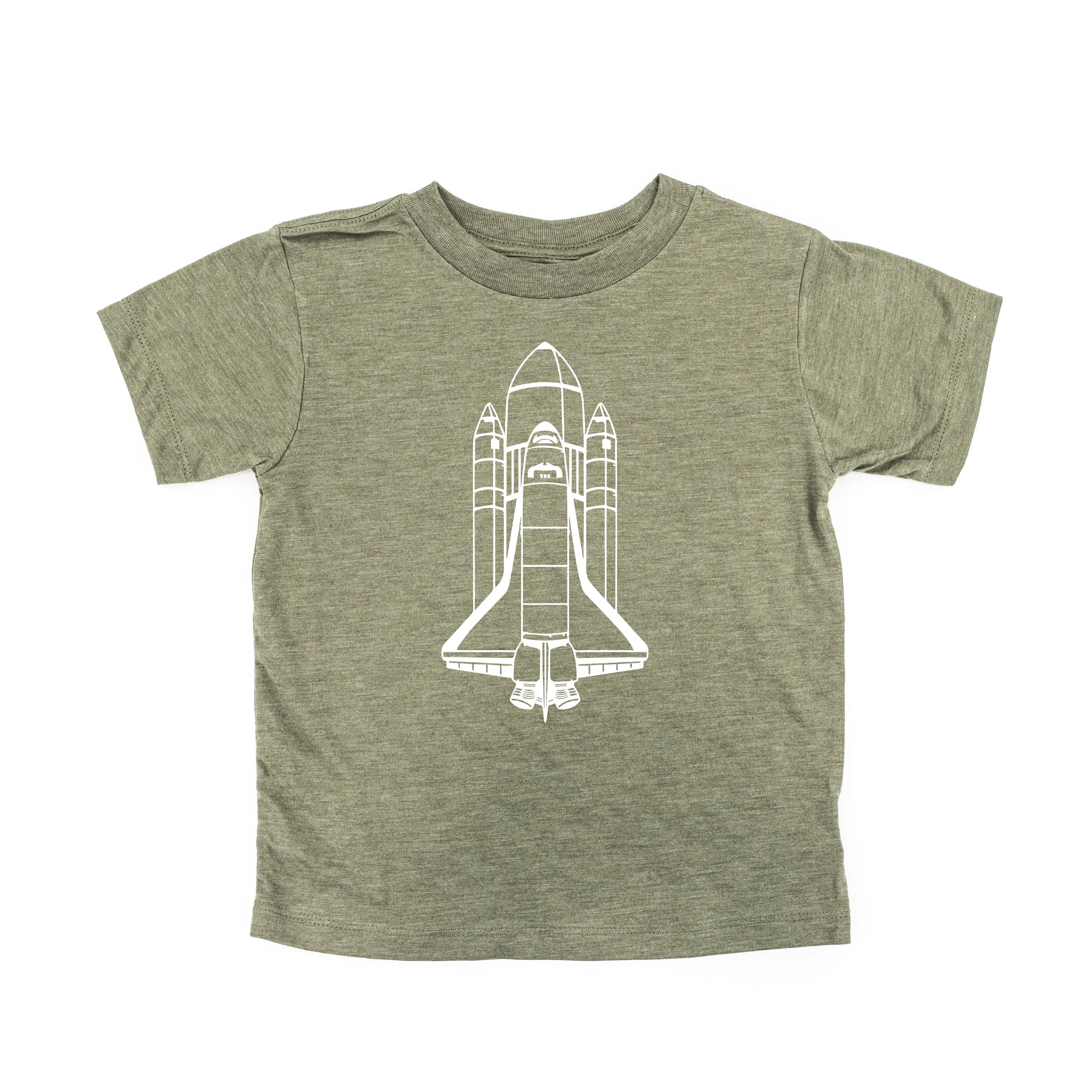 ROCKET SHIP - Minimalist Design - Short Sleeve Child Shirt