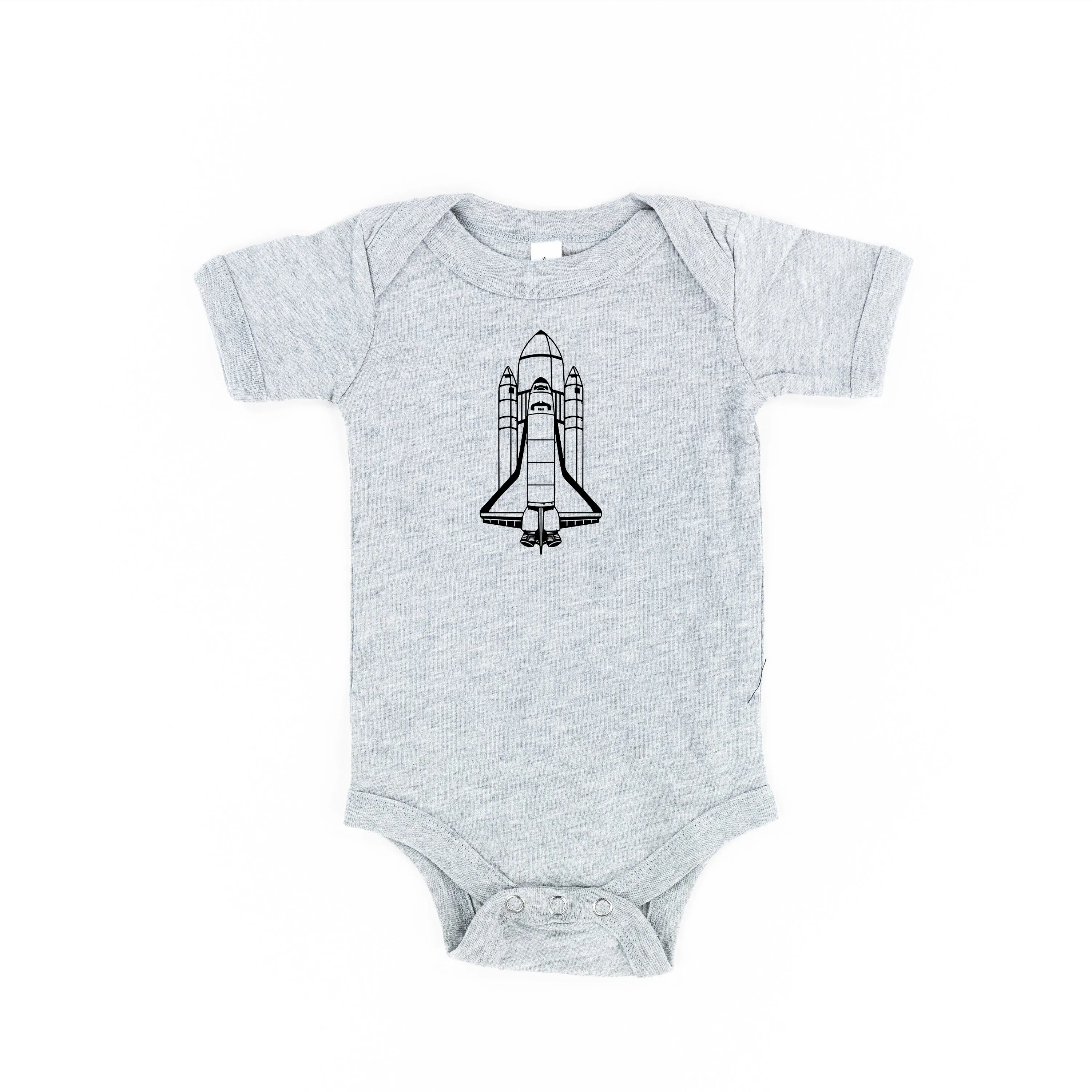ROCKET SHIP - Minimalist Design - Short Sleeve Child Shirt